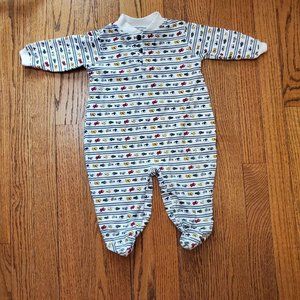 Vintage 6-9 Months Long Sleeve Airplane Sleeper